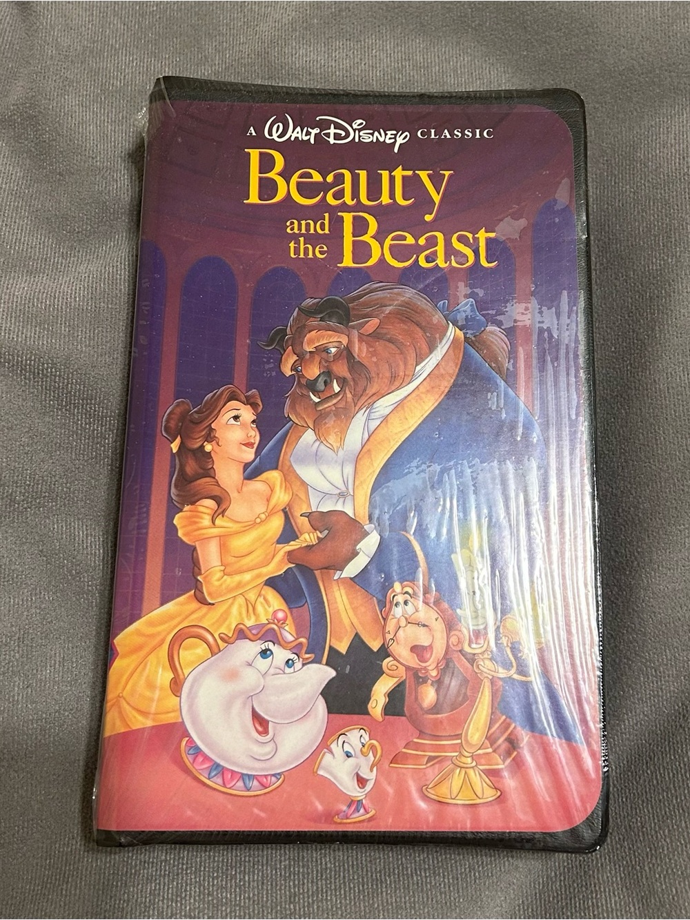 NEW Disney Beauty and the Beast (VHS, 1992, Black Diamond Classic) #1325 SEALED